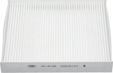 AMC Filter HC-8105 - Φίλτρο, αέρας εσωτερικού χώρου asparts.gr