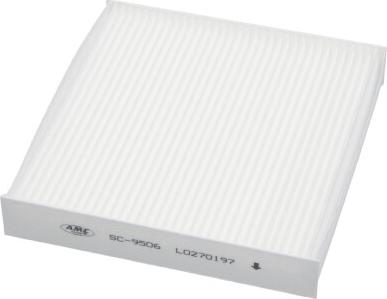 AMC Filter SC-9506 - Φίλτρο, αέρας εσωτερικού χώρου asparts.gr