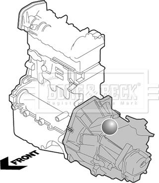 Borg & Beck BEM4270 - Έδραση, κινητήρας asparts.gr