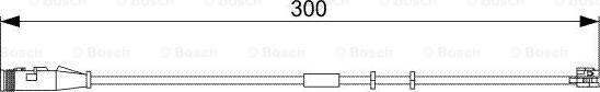 BOSCH 1987473033 - Προειδοπ. επαφή, φθορά υλικού τριβής των φρένων asparts.gr