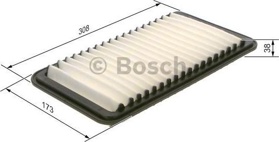 BOSCH F 026 400 566 - Φίλτρο αέρα asparts.gr