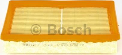 BOSCH F 026 400 037 - Φίλτρο αέρα asparts.gr