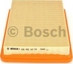 BOSCH F 026 400 187 - Φίλτρο αέρα asparts.gr