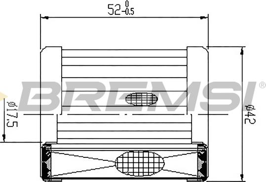 Bremsi FE0332 - Φίλτρο καυσίμου asparts.gr