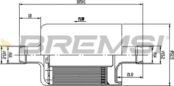 Bremsi FE0324 - Φίλτρο καυσίμου asparts.gr