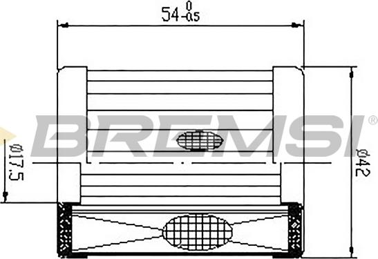 Bremsi FE0327 - Φίλτρο καυσίμου asparts.gr
