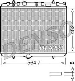 Denso DRM21055 - Ψυγείο, ψύξη κινητήρα asparts.gr