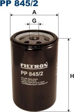 Filtron PP845/2 - Φίλτρο καυσίμου asparts.gr