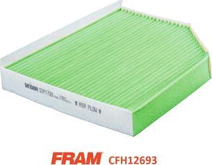 FRAM CFH12715 - Φίλτρο, αέρας εσωτερικού χώρου asparts.gr