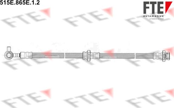 FTE 515E.865E.1.2 - Ελαστικός σωλήνας φρένων asparts.gr