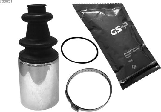 GSP 760031 - Φούσκα, άξονας μετάδ. κίνησης asparts.gr