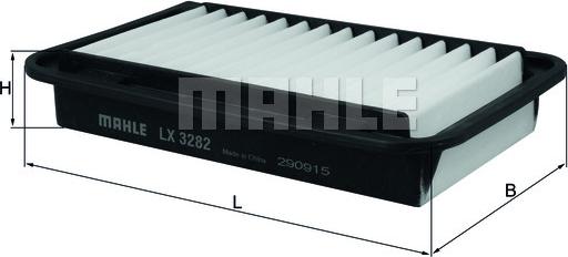 KNECHT LX 3282 - Φίλτρο αέρα asparts.gr
