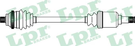 LPR DS52598 - Άξονας μετάδοσης κίνησης asparts.gr