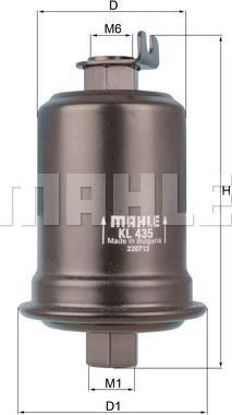 MAHLE KL 435 - Φίλτρο καυσίμου asparts.gr