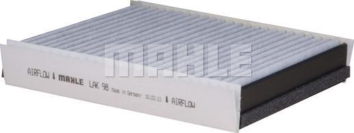 MAHLE LAK 96 - Φίλτρο, αέρας εσωτερικού χώρου asparts.gr
