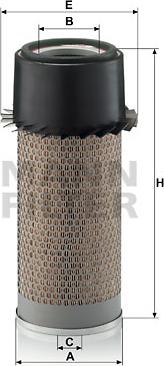 Mann-Filter C 16 302 - Φίλτρο αέρα asparts.gr