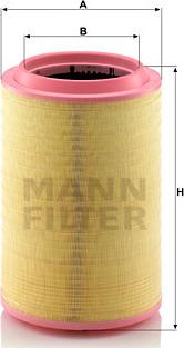 Mann-Filter C-331630/2 - Φίλτρο αέρα asparts.gr