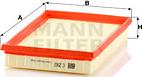 Mann-Filter C 2562 - Φίλτρο αέρα asparts.gr