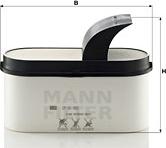 Mann-Filter CP-50002 - Φίλτρο αέρα asparts.gr