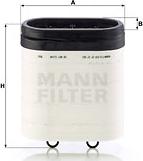 Mann-Filter CP 27 001 - Φίλτρο αέρα asparts.gr
