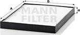 Mann-Filter CU 2634 - Φίλτρο, αέρας εσωτερικού χώρου asparts.gr