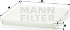 Mann-Filter CU 2027 - Φίλτρο, αέρας εσωτερικού χώρου asparts.gr