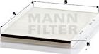 Mann-Filter CU 2839 - Φίλτρο, αέρας εσωτερικού χώρου asparts.gr