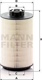 Mann-Filter PU-1058/1X - Φίλτρο καυσίμου asparts.gr