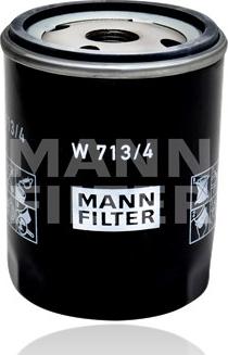 Mann-Filter W 713/4 - Φίλτρο λαδιού asparts.gr