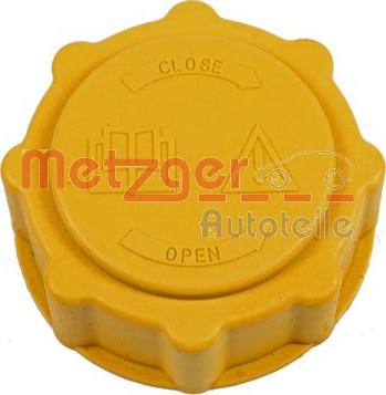 Metzger 2140084 - Τάπα κλεισίματος, δοχείο ψυκτικού υγρού asparts.gr