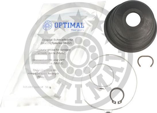 Optimal CVB-10295CR - Φούσκα, άξονας μετάδ. κίνησης asparts.gr