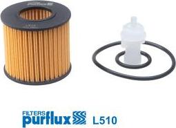 Purflux L510 - Φίλτρο λαδιού asparts.gr