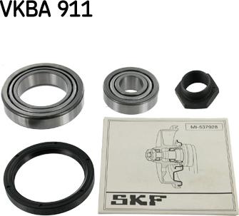 SKF VKBA 911 - Σετ ρουλεμάν τροχών asparts.gr
