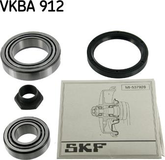SKF VKBA 912 - Σετ ρουλεμάν τροχών asparts.gr