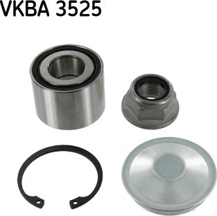 SKF VKBA3525 - Σετ ρουλεμάν τροχών asparts.gr