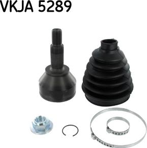 SKF VKJA 5289 - Σετ άρθρωσης, άξονας μετάδ. κίν. asparts.gr