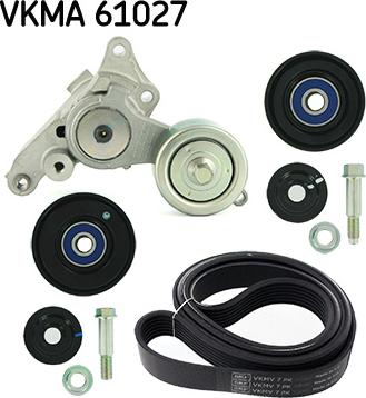 SKF VKMA 61027 - Σετ ιμάντων poly-V asparts.gr