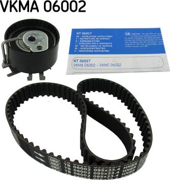SKF VKMA 06002 - Σετ οδοντωτού ιμάντα asparts.gr