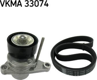 SKF VKMA33074 - Σετ ιμάντων poly-V asparts.gr