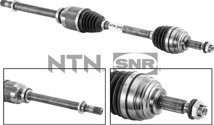 SNR DK55.124 - Άξονας μετάδοσης κίνησης asparts.gr