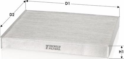 Tecneco Filters CK17001 - Φίλτρο, αέρας εσωτερικού χώρου asparts.gr