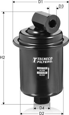 Tecneco Filters IN8864 - Φίλτρο καυσίμου asparts.gr
