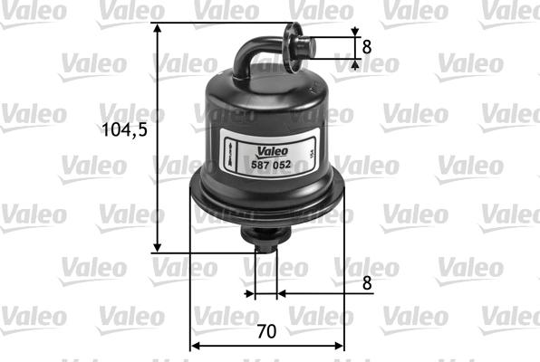 Valeo 587052 - Φίλτρο καυσίμου asparts.gr