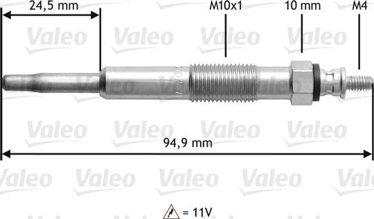 Valeo 345110 - Προθερμαντήρας asparts.gr