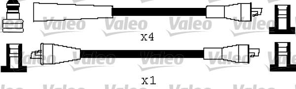 Valeo 346539 - Σετ καλωδίων υψηλής τάσης asparts.gr