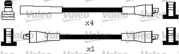 Valeo 346634 - Σετ καλωδίων υψηλής τάσης asparts.gr