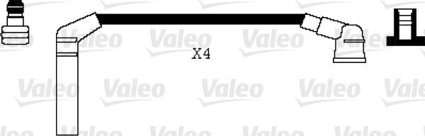 Valeo 346006 - Σετ καλωδίων υψηλής τάσης asparts.gr