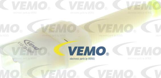 Vemo V10-73-0097 - Διακόπτης των φώτων φρένων asparts.gr