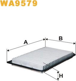 WIX Filters WA9579 - Φίλτρο αέρα asparts.gr